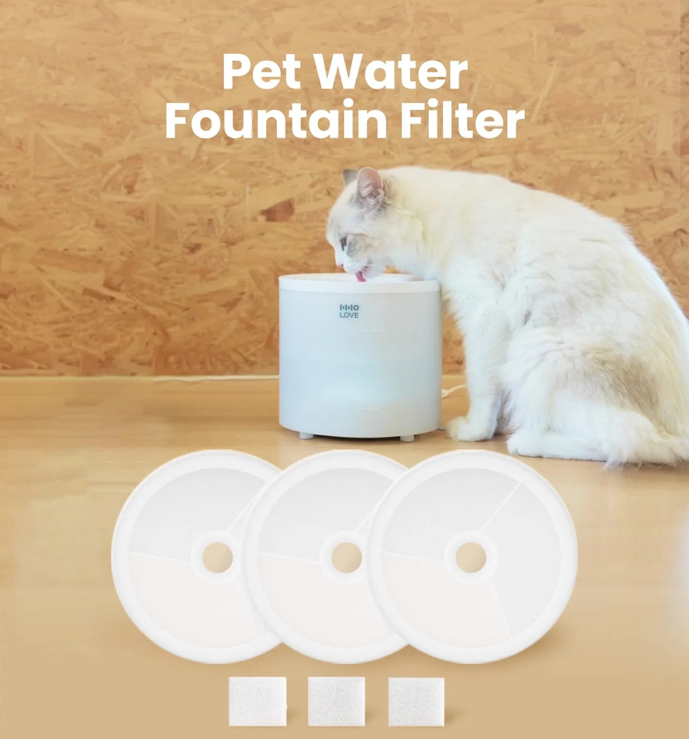 Cat Water Fountain Filters (3pc)