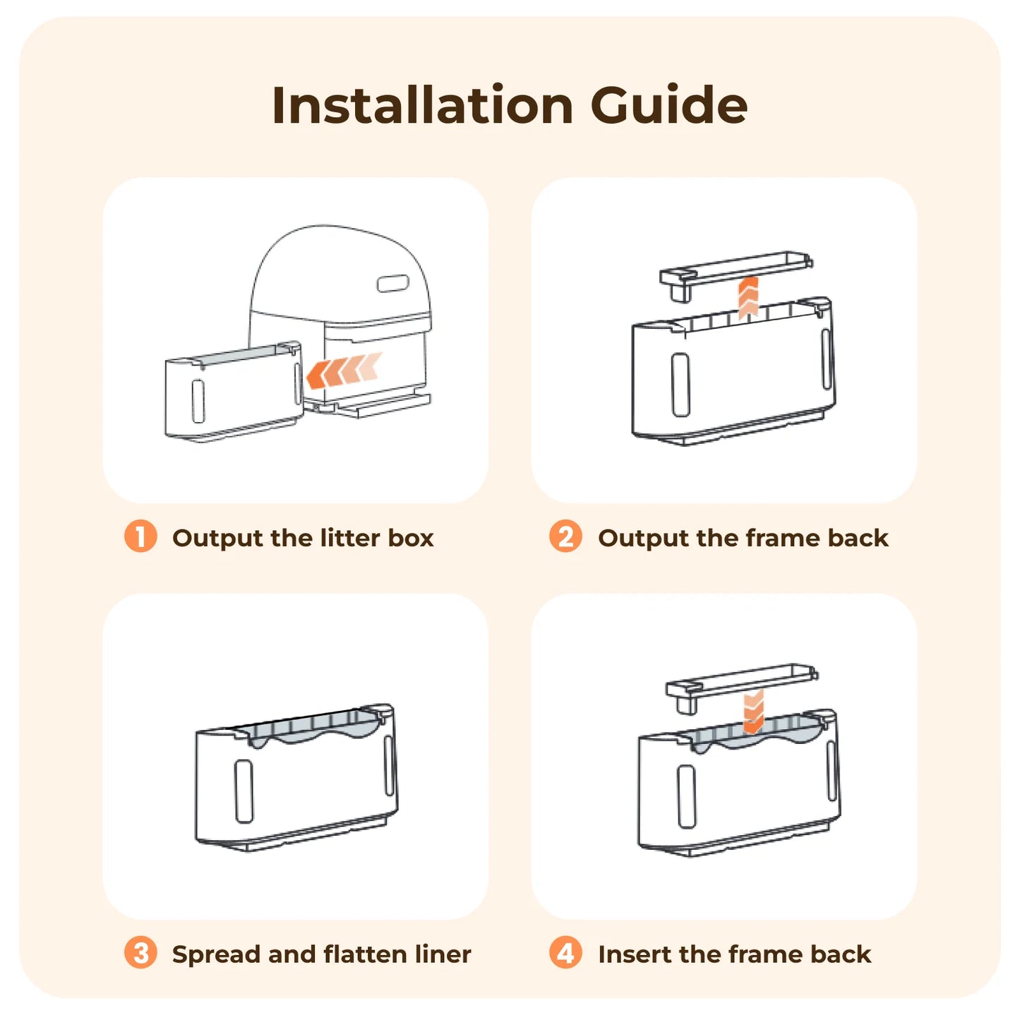Automatic Cat Litter Box - Waste Bags (60pc)