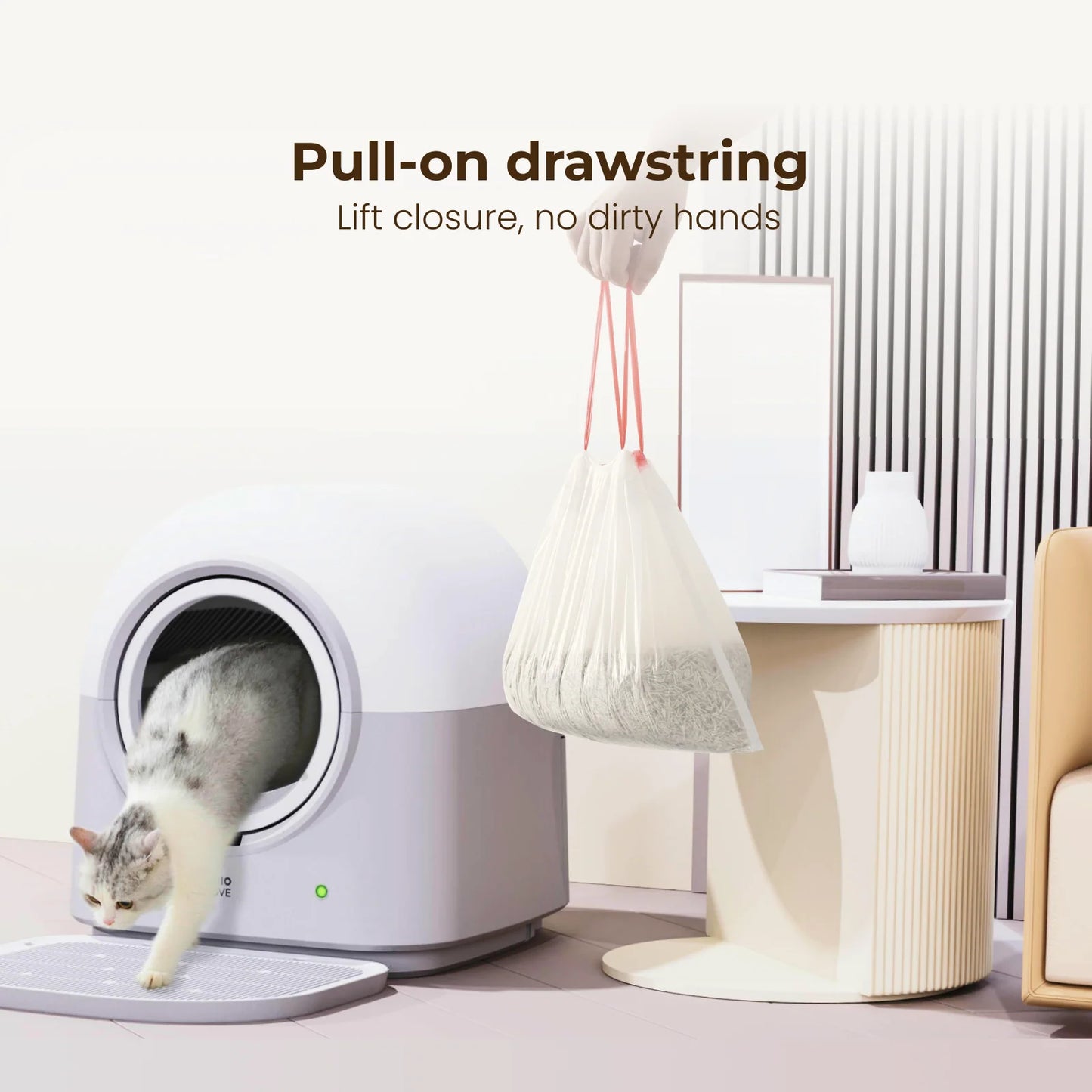 Automatic Cat Litter Box - Waste Bags (60pc)