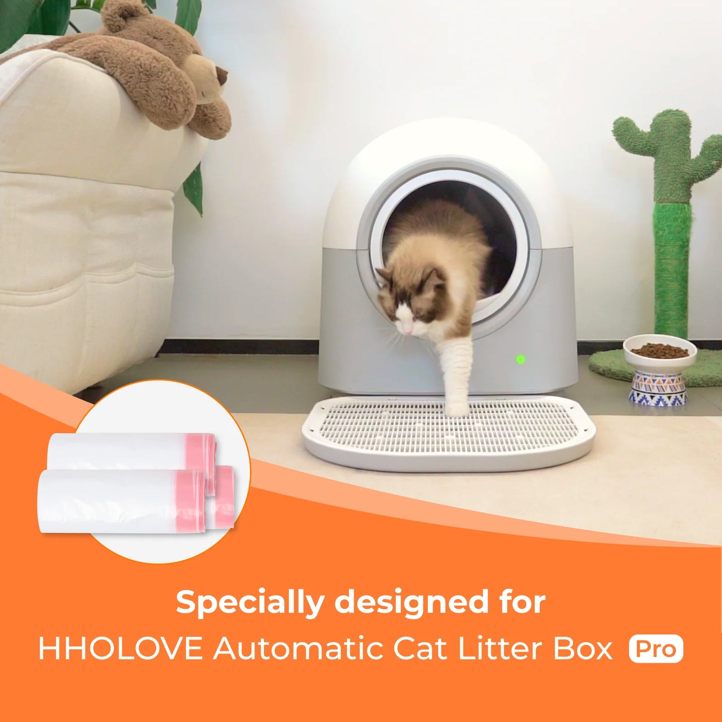 Automatic Cat Litter Box - Waste Bags (60pc)